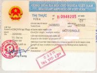 Bảng Giá Visa nhập cảnh Việt Nam